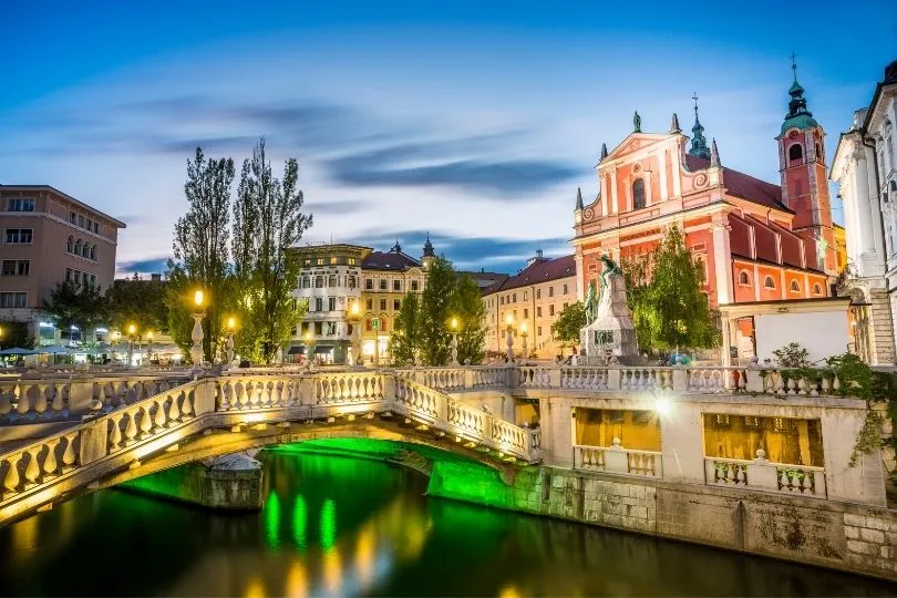 Hauptstadt von Slowenien Ljubljana