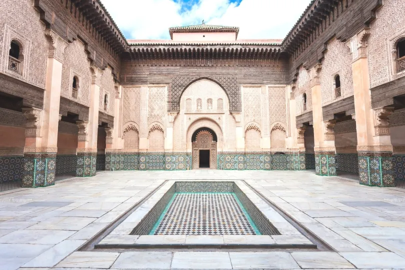 Beeindruckende Universität in Marrakesch