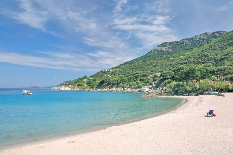 Einsamer Strand in Albanien