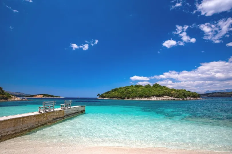 Sehenswürdigkeit für dich: Der traumhafte Strand von Ksamil