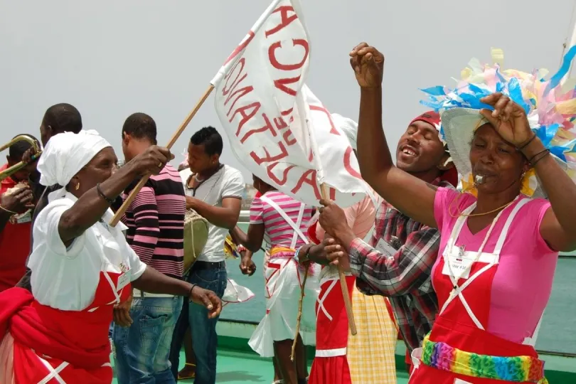 Bei Musik und Tanz auf den Kapverden Weihnachten feiern