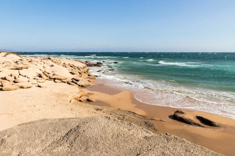 Am Strand entspannen bei der Andalusien Rundreise