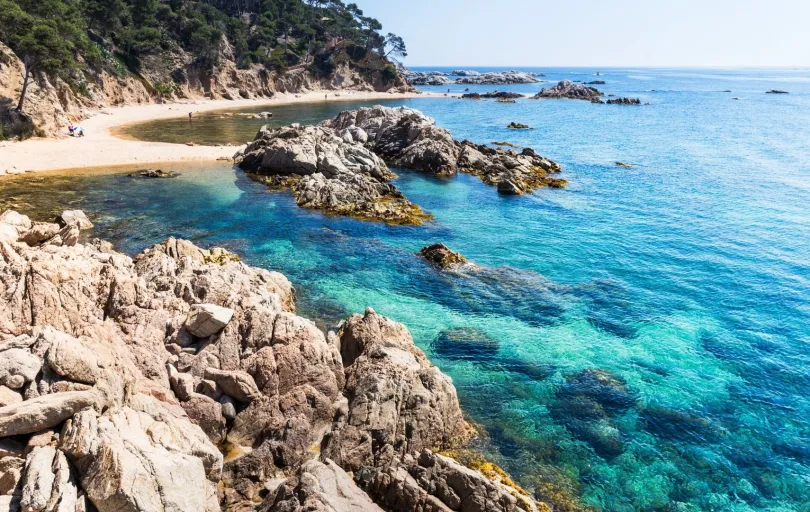 Cala Estreta, einer der schönsten Strände Spaniens