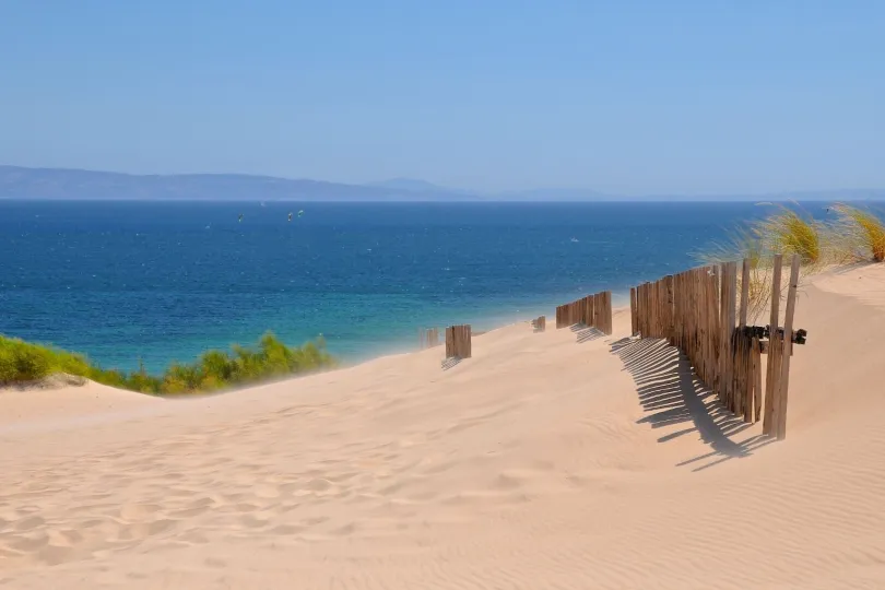 Einsamer Strand in Spanien