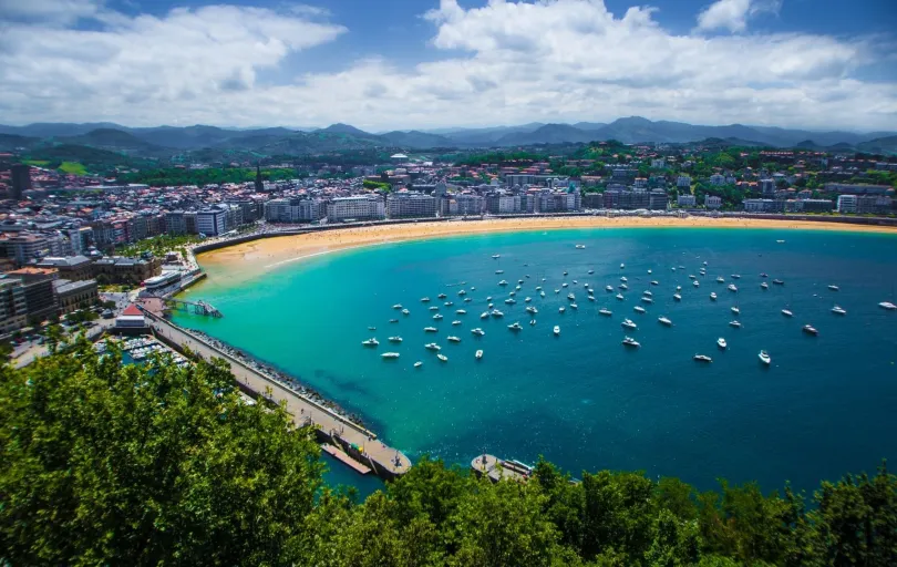 Schönster Stadtstrand in San Sebastián