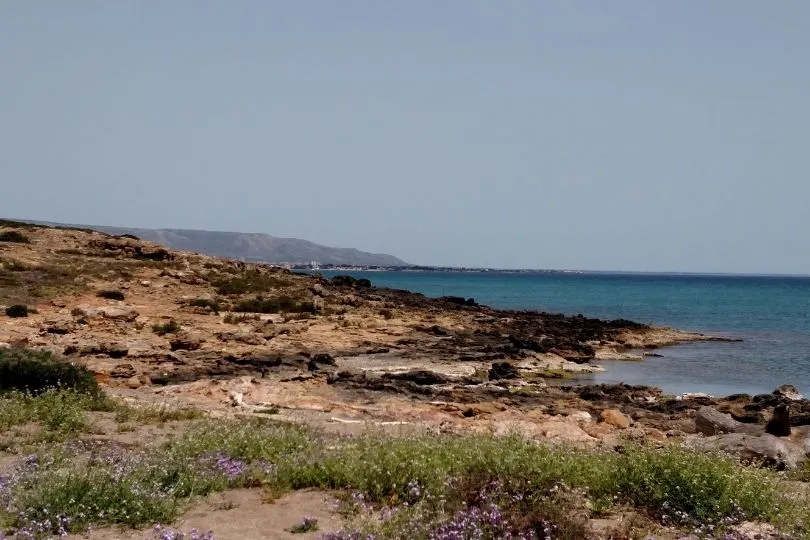 Ein Strand im Naturschutzgebiet Vendicari