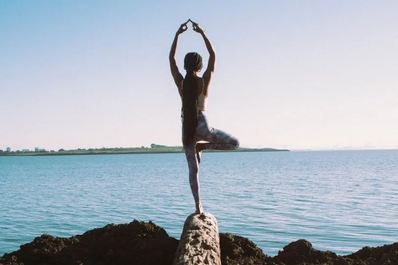 Yoga am Meer