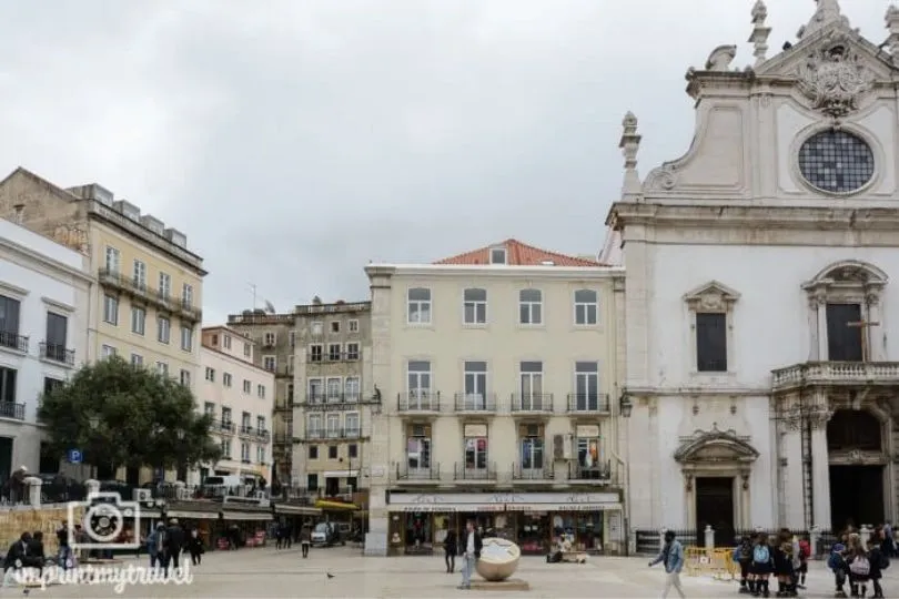 Lissabon bei trübem Wetter-ein farbloser Einheitsbrei