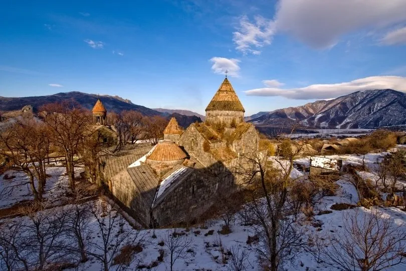 Die Klosteranlage Sanahin in Armenien