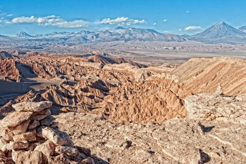 Bizarre Landschaften in der Atacama Wüste