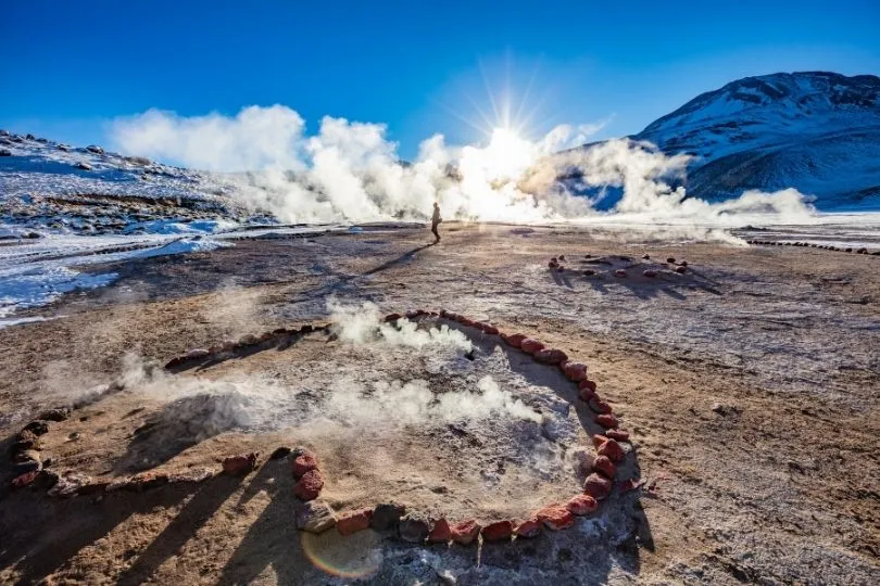 Faszinierende Geysire in El Tatio, Chile