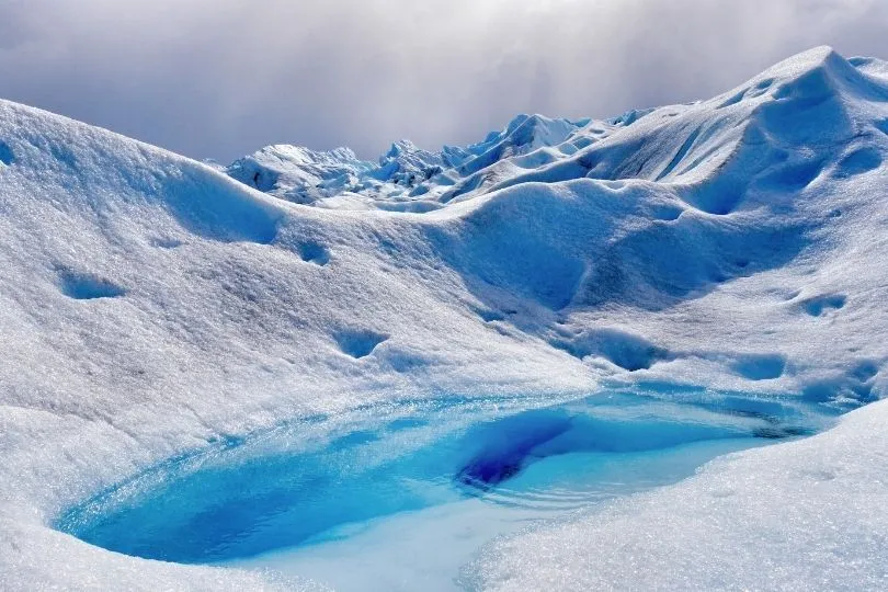 Spektakuläre Winterlandschaft in Patagonien, Argentinien