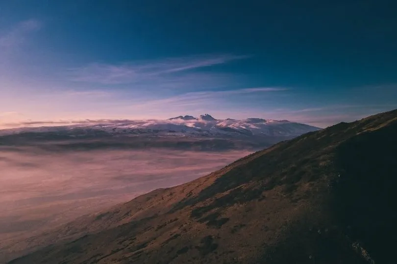 Berg Aragaz Armenien