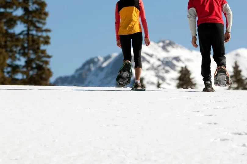 Schneeschuhwandern in Rumänien