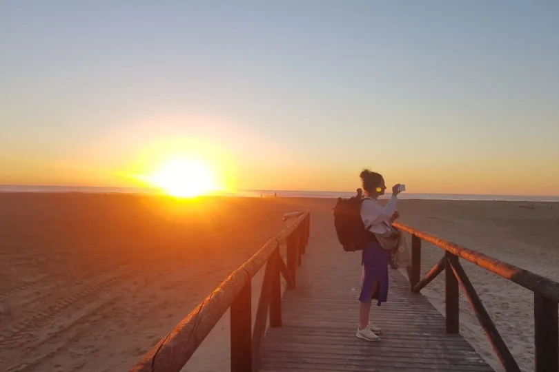 Sonnenuntergang in Conil de la Frontera