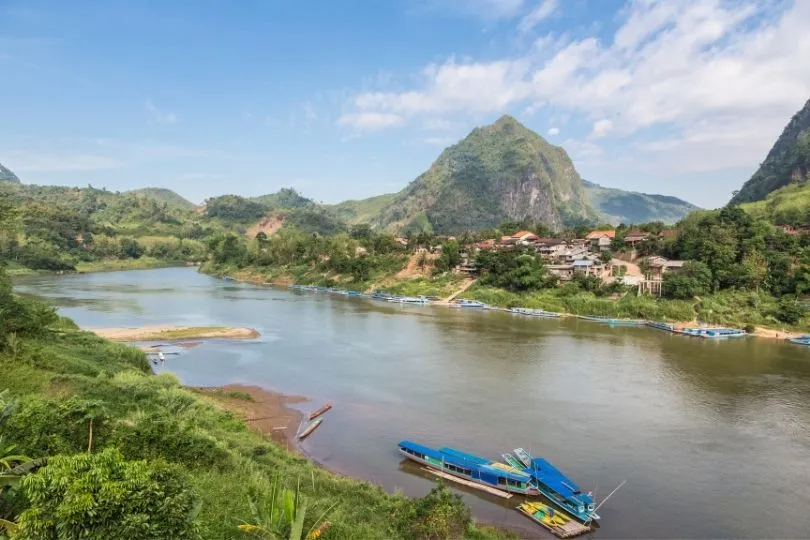 Das Dorf Nong Khiaw ist ein Geheimtipp in Laos