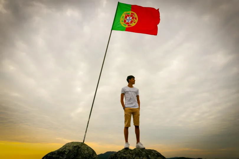 Tourist in portugal