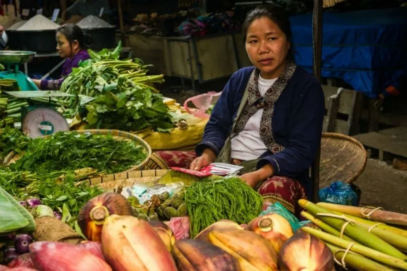 Markt in Luang Prabang