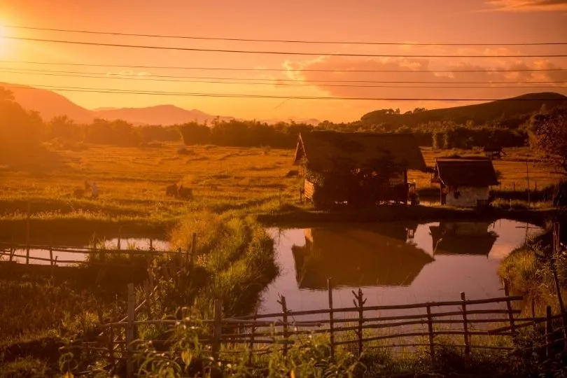 Das Dorfleben in Laos kennenlernen