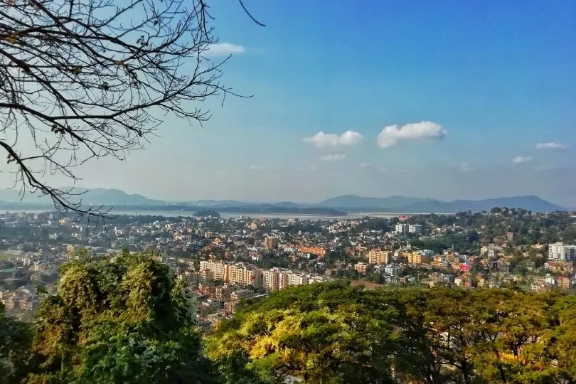 Guwahati, die Hauptstadt von Assam