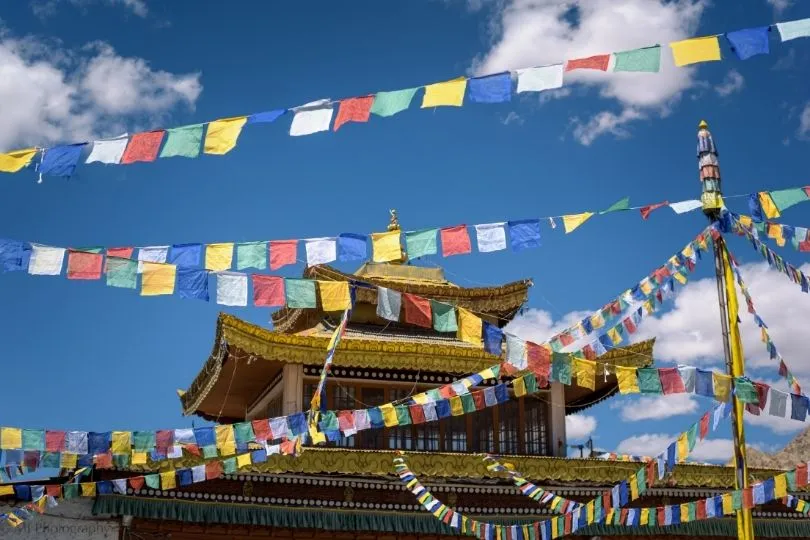 Ein Kloster in Leh