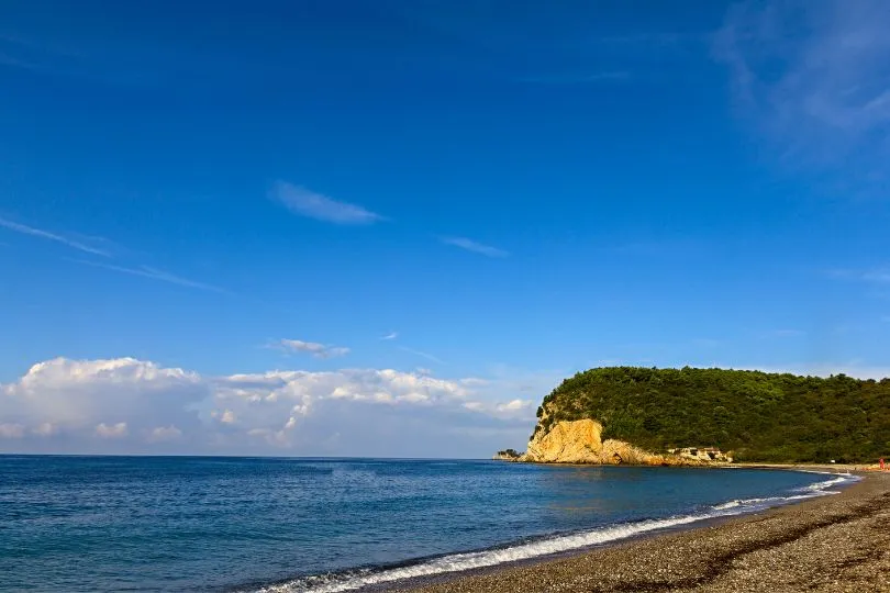 Buljarica Strand in Montenegro