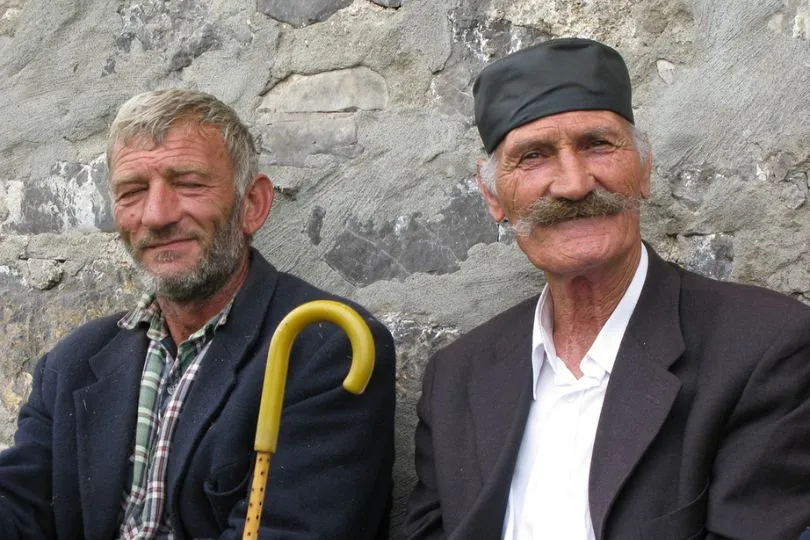 Freundliche Locals in Montenegro