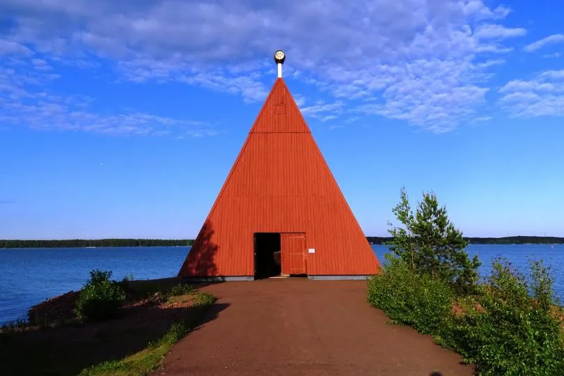 Ein Haus in Mariehamn in Finnland