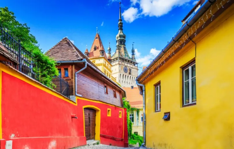 Sighisoara in Rumänien, ein märchenhaftes Reiseziel in Osteuropa
