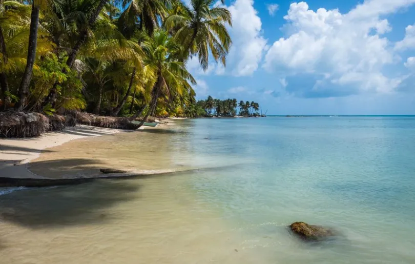 Einsamer Strand in Nicaragua