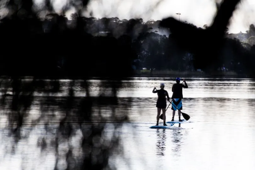 Stand-up-Paddling Grundkurs mit deiner Familie in Finnland