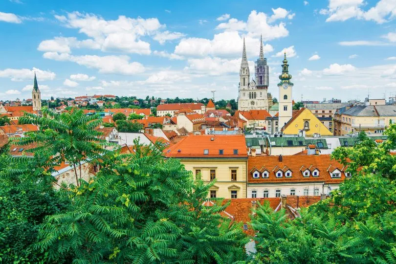 Zagreb in Kroatien