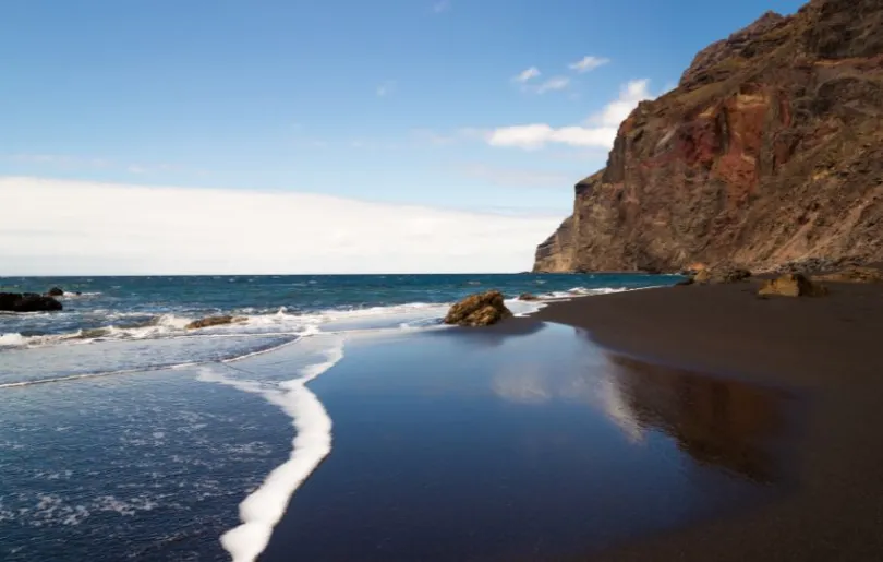 Spektakulär: Schwarze Strände auf la Gomera