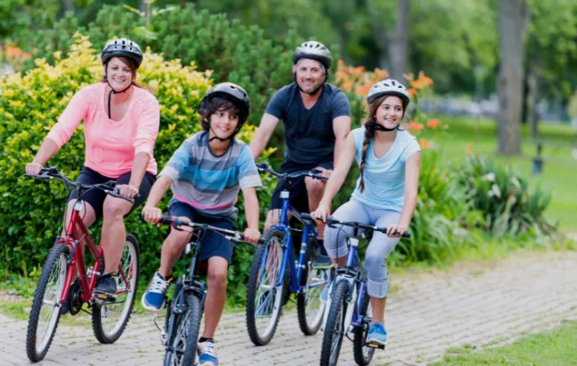 In Schweden können Familien tolle Radtouren machen