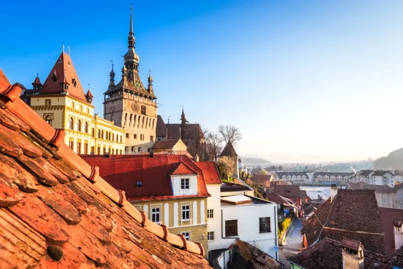 Sighisoara in Rumänien