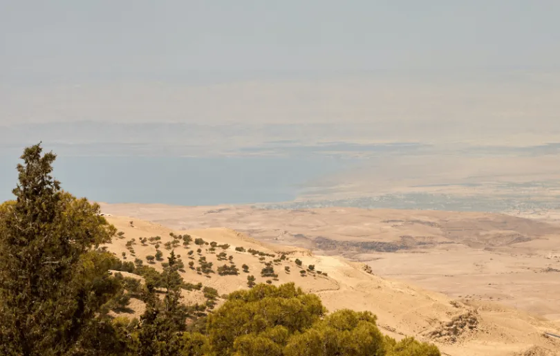 Jordanien Reise Madaba Ausblick