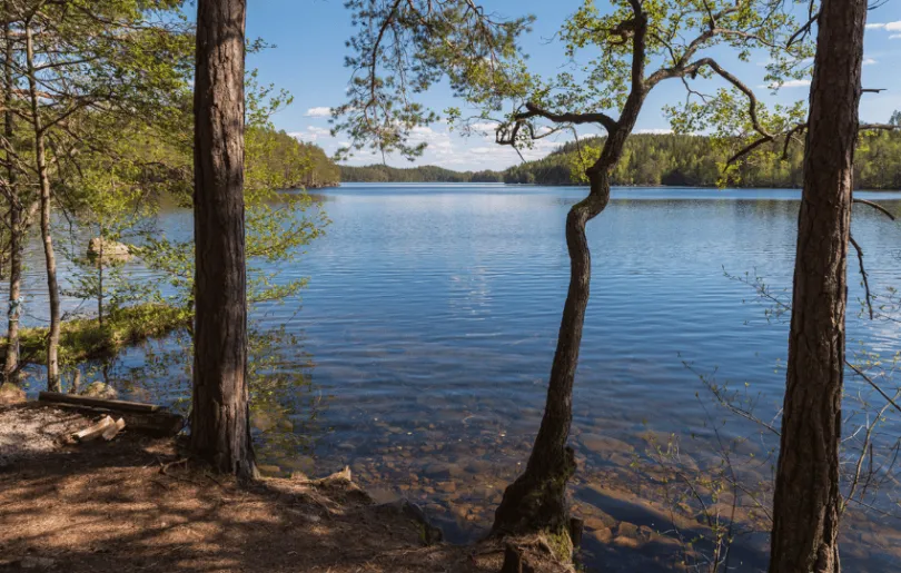 Rundreise Schweden Seeblick