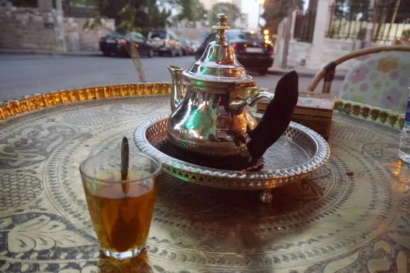 Tee trinken in Amman