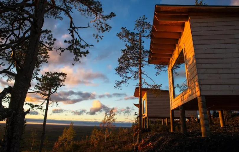 Entdecke das schöne Vogelhaus in Paltamo auf deiner Finnland Bahnreise