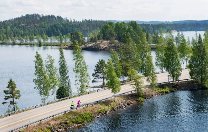 Entdecke das schöne Saaima auf deiner Finnland Bahnreise