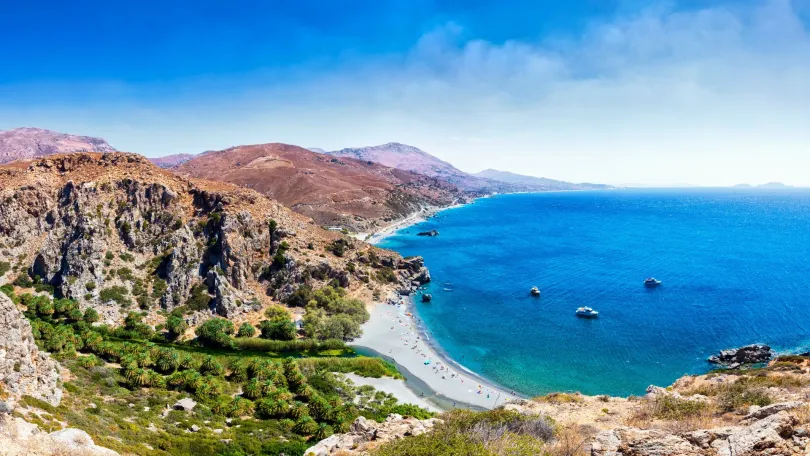 Panorama Ausblick Kreta