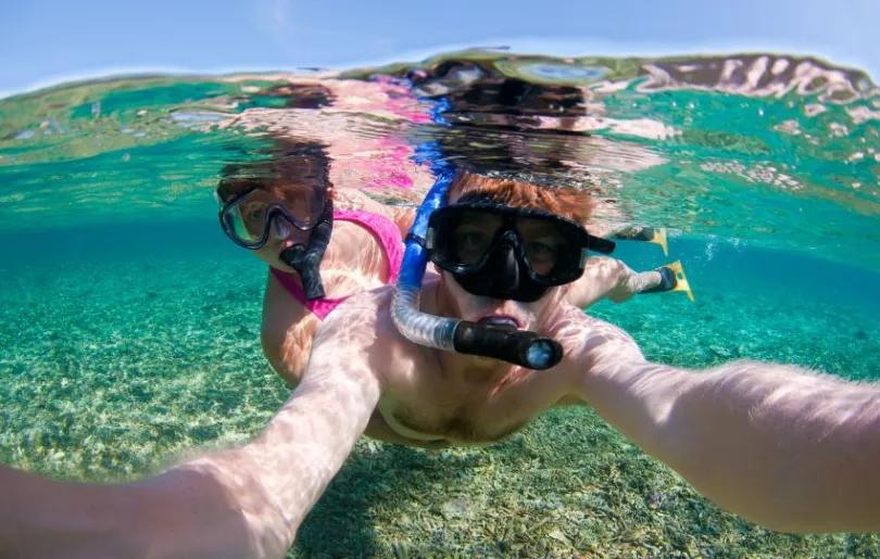 Highlight auf deiner Hochzeitsreise: Schnorcheln auf Bali