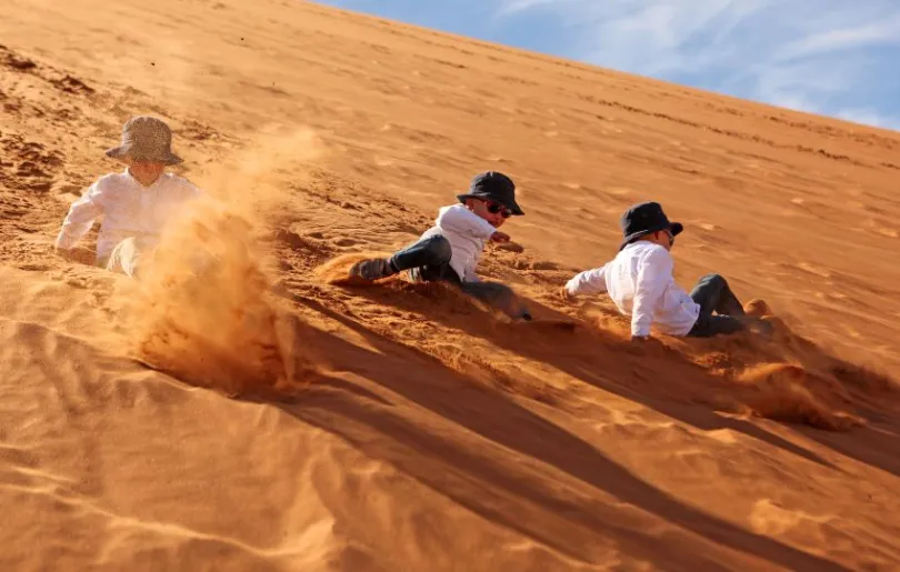 Familienspaß in Namibia