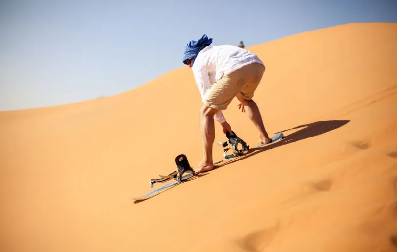 Sandboarding erleben in Namibia