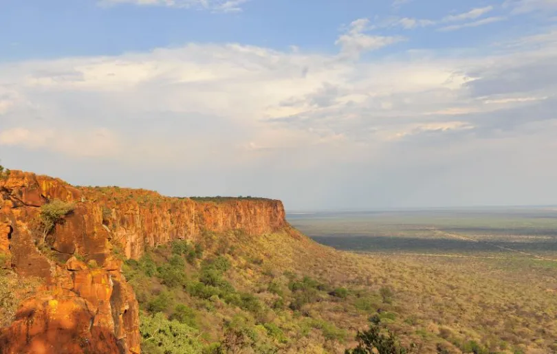Tolle Aussicht vom Waterberg Plateau in Namibia