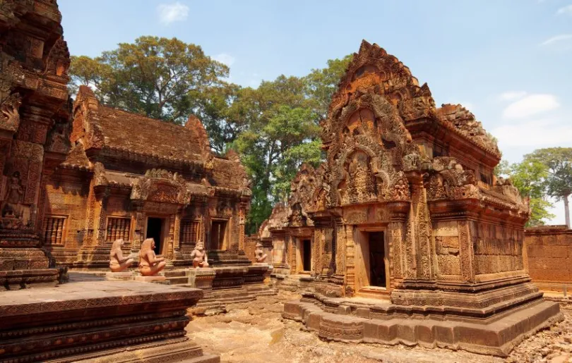 Entdecke versteckte Tempel in Angkor Wat, Kambodscha
