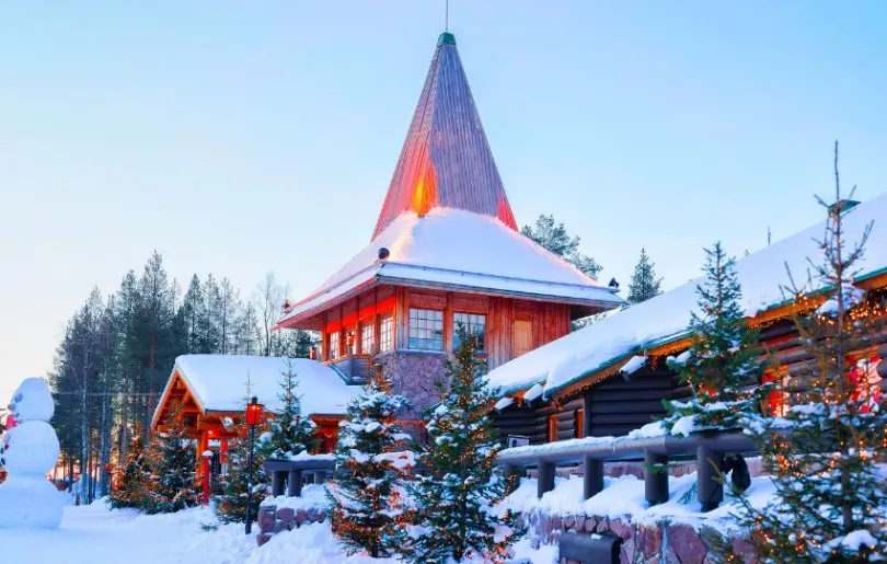 Der Weihnachtsmann ist in Finnland zu Hause – triff ihn in deinem Urlaub