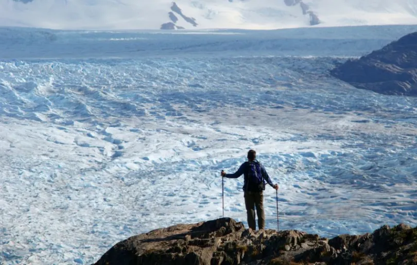 Entdecke den Grey Glacier auf deiner Wanderreise durch Patagonien