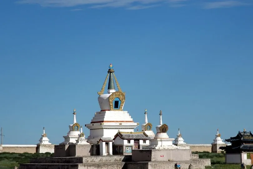 Erdene Dsu Kloster, eine wichtige Sehenswürdigkeiten in der Mongolei