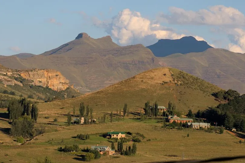 Entdecke Clarens bei deiner Rundreise durch Südafrika Lesotho Eswatini